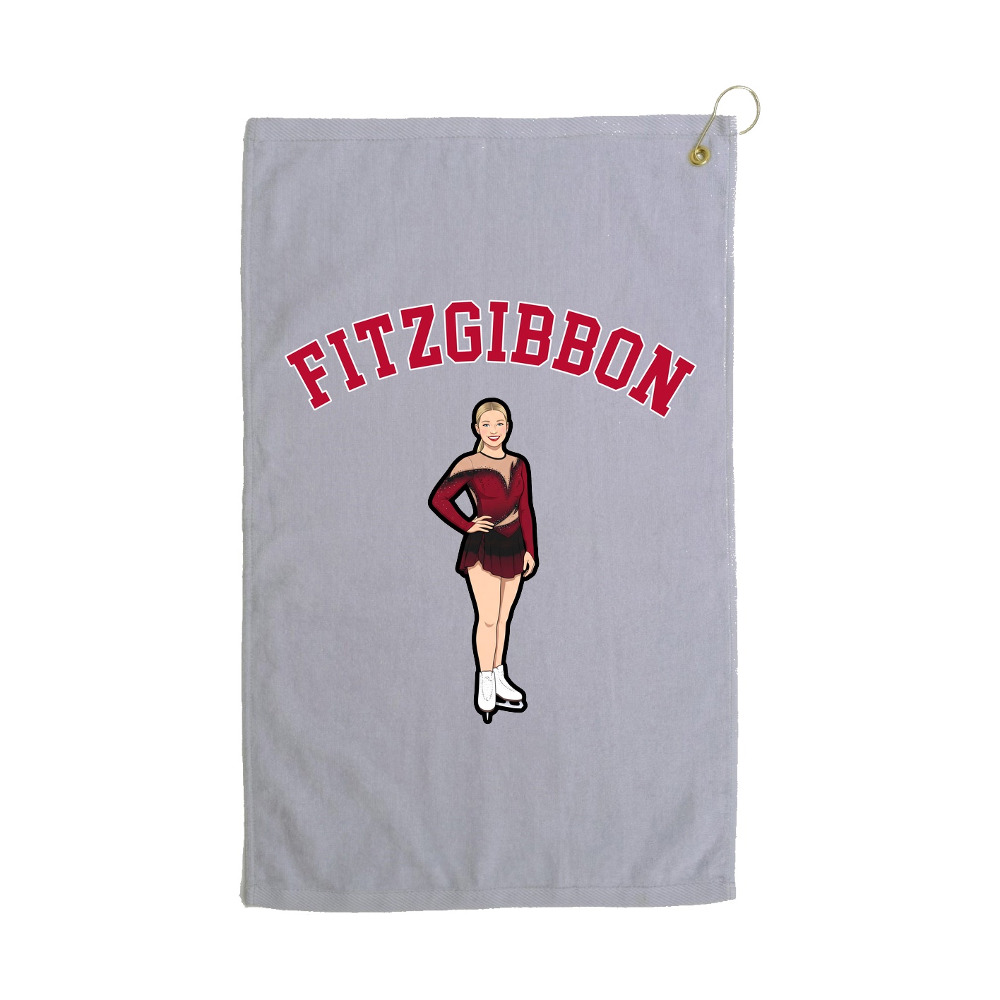 Golf Towel — Shirsey Arch in Grey