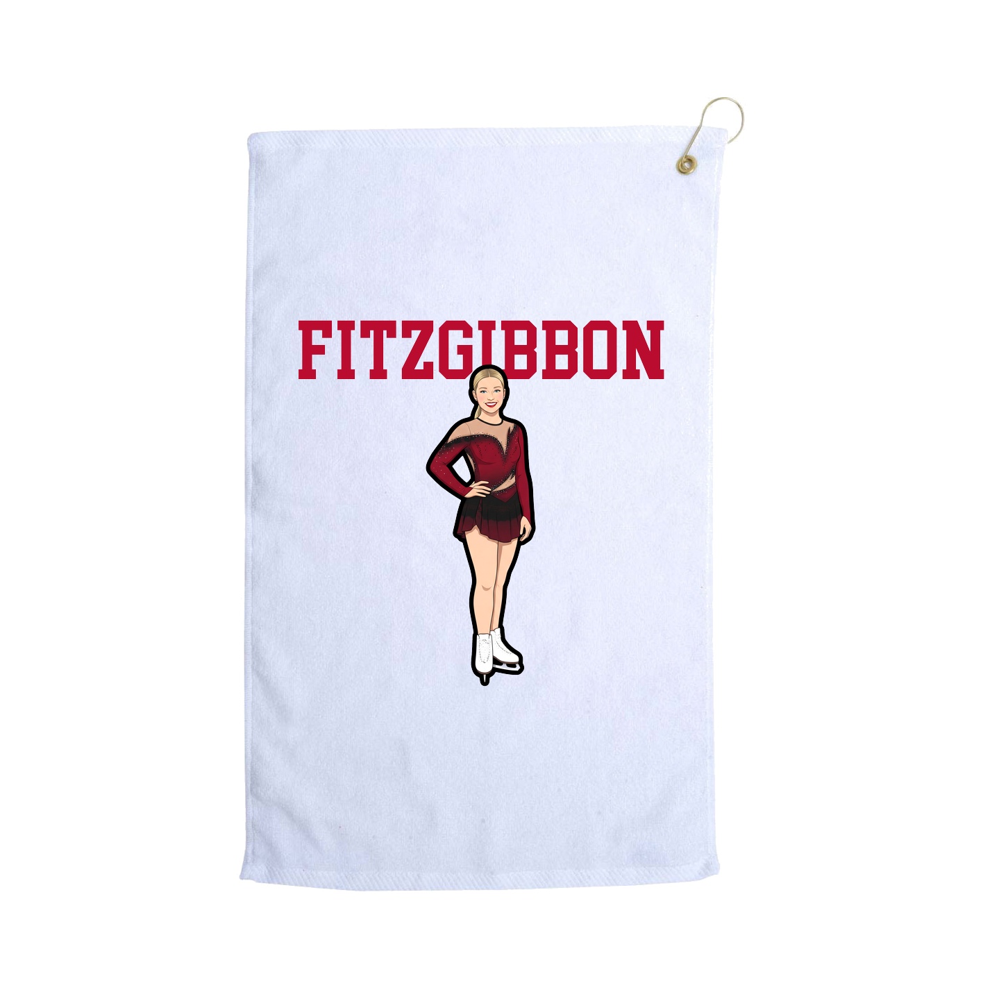 Golf Towel — Shirsey in White