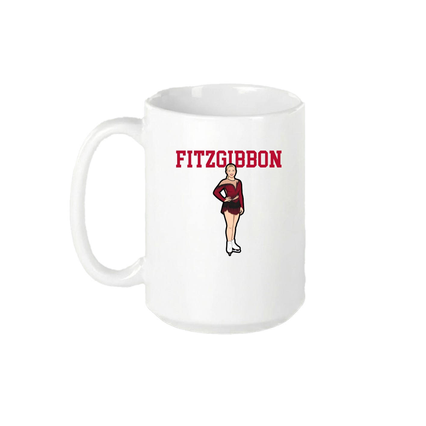 15oz Coffee Mug — Shirsey in White