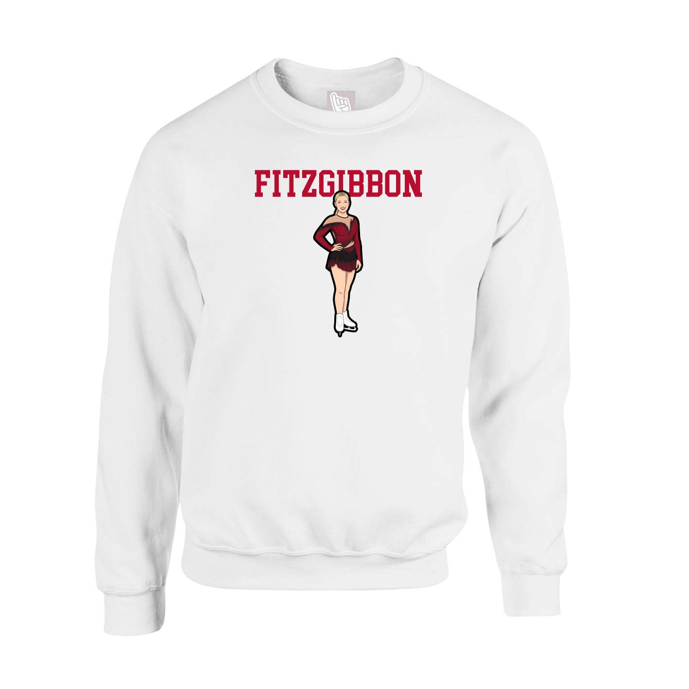 Fleece Crew — Shirsey in White