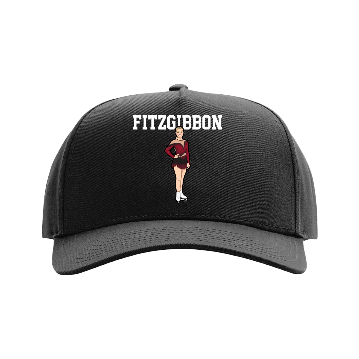 Full Fabric Five-Panel Champ Cap