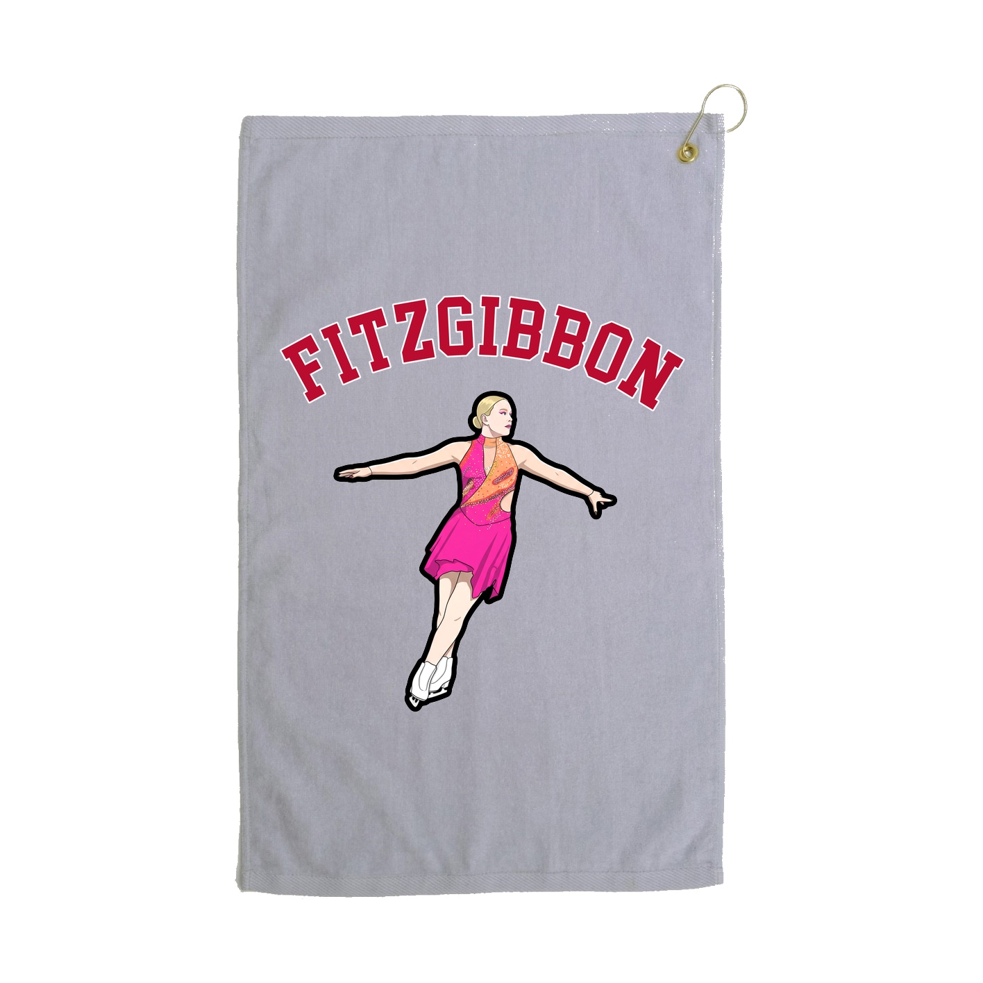 Golf Towel — Shirsey Arch in Grey