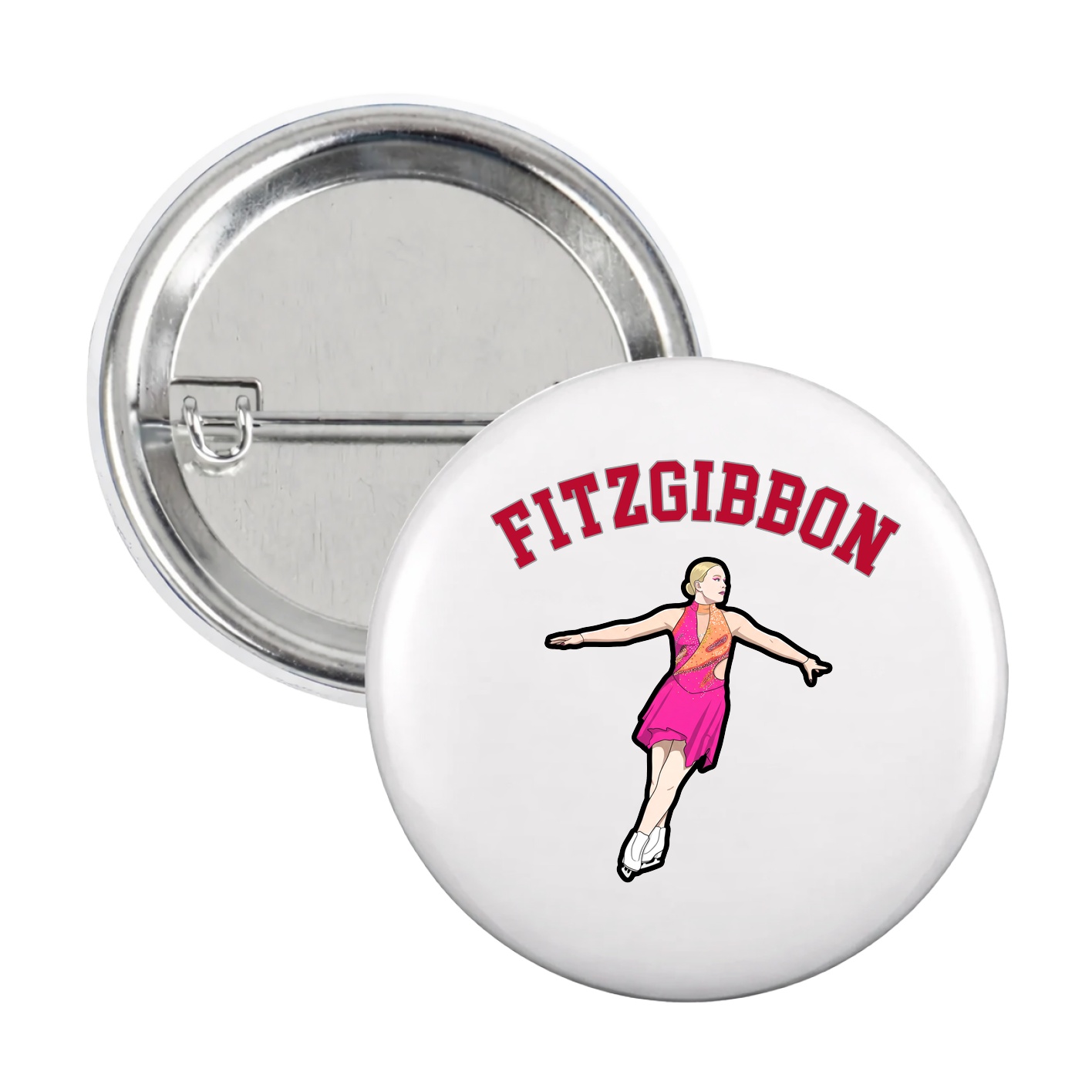 Game Day Button — Shirsey Arch in White