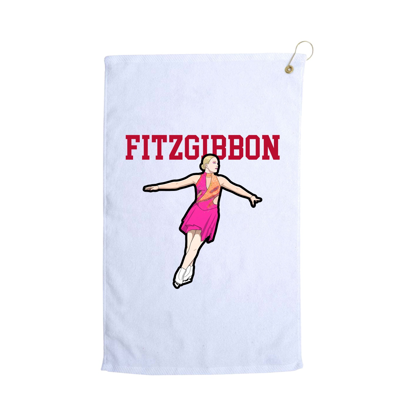 Golf Towel — Shirsey in White