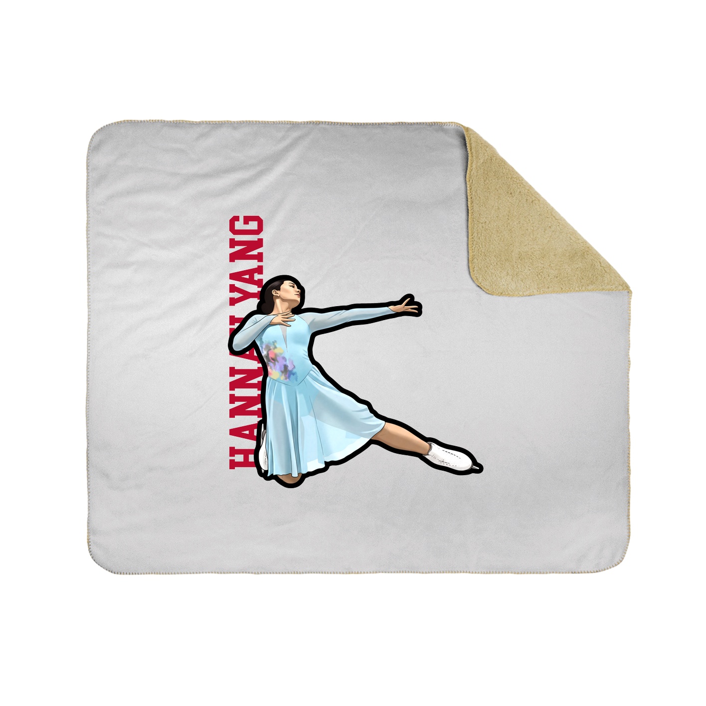 50x60 Sherpa Lined Throw Blanket