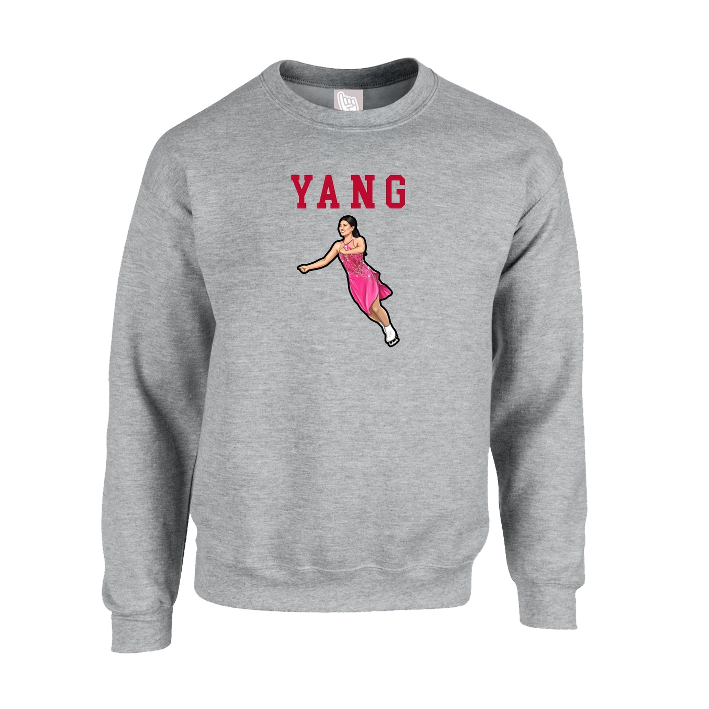 Fleece Crew — Shirsey in Grey
