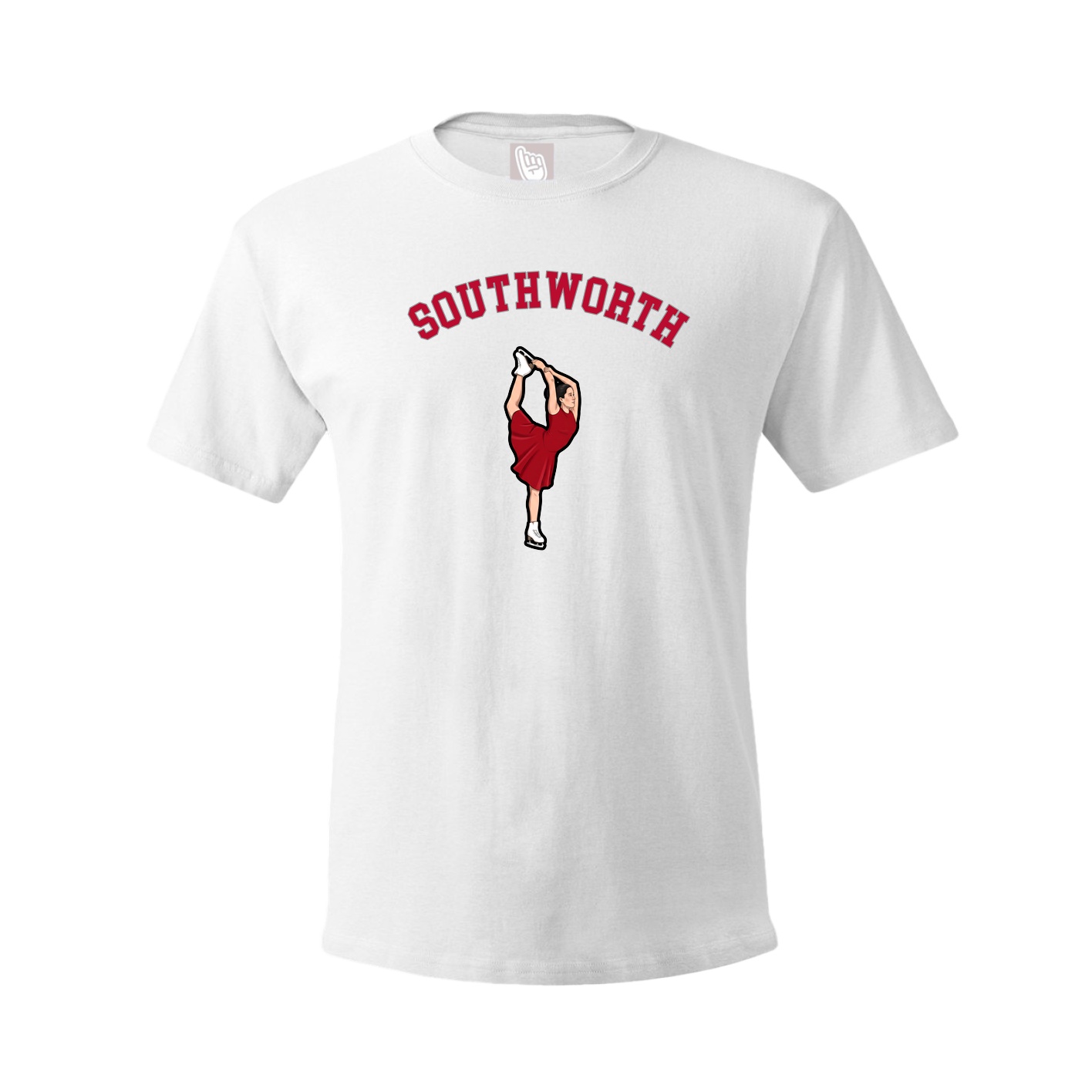Tee — Shirsey Arch in White