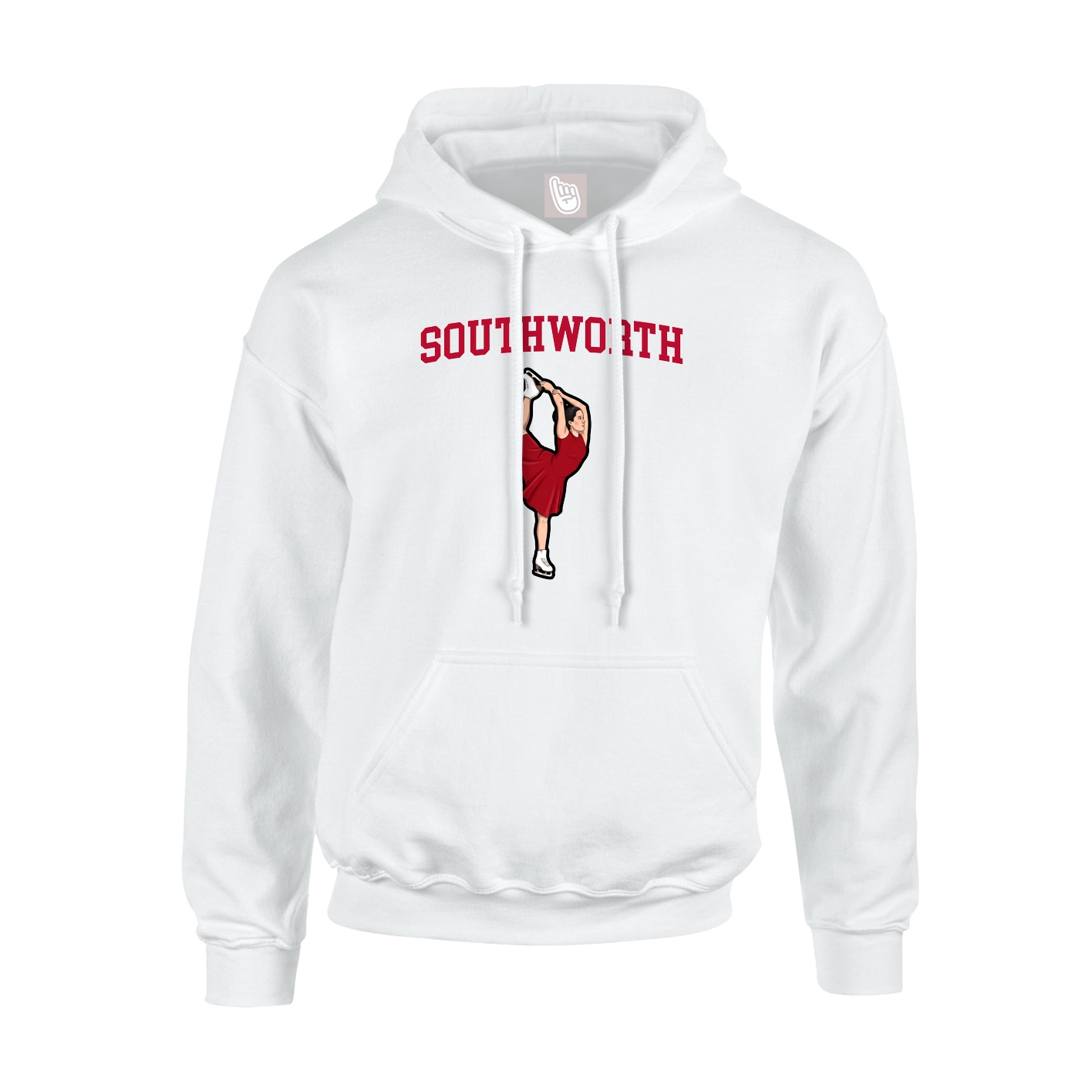 Youth Hoodie — Shirsey in White
