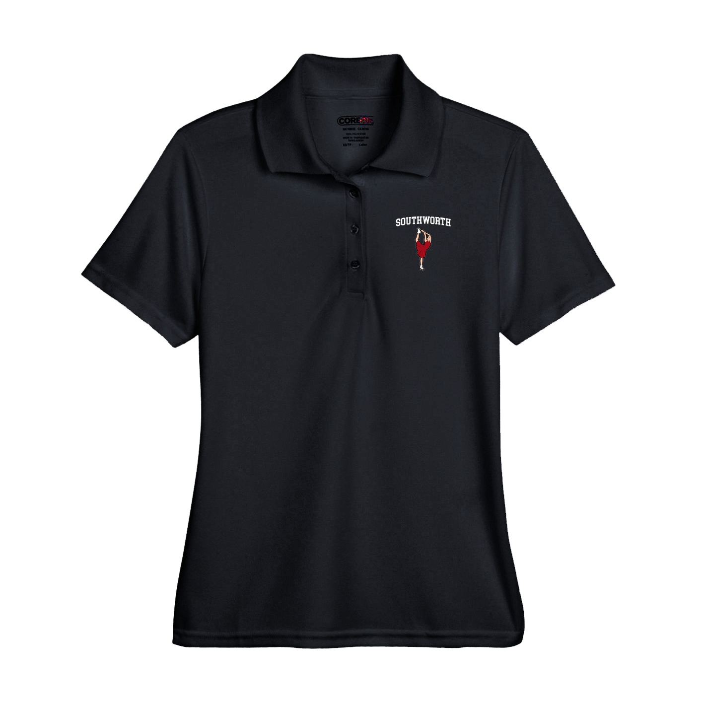 Performance Polo — Shirsey in Black
