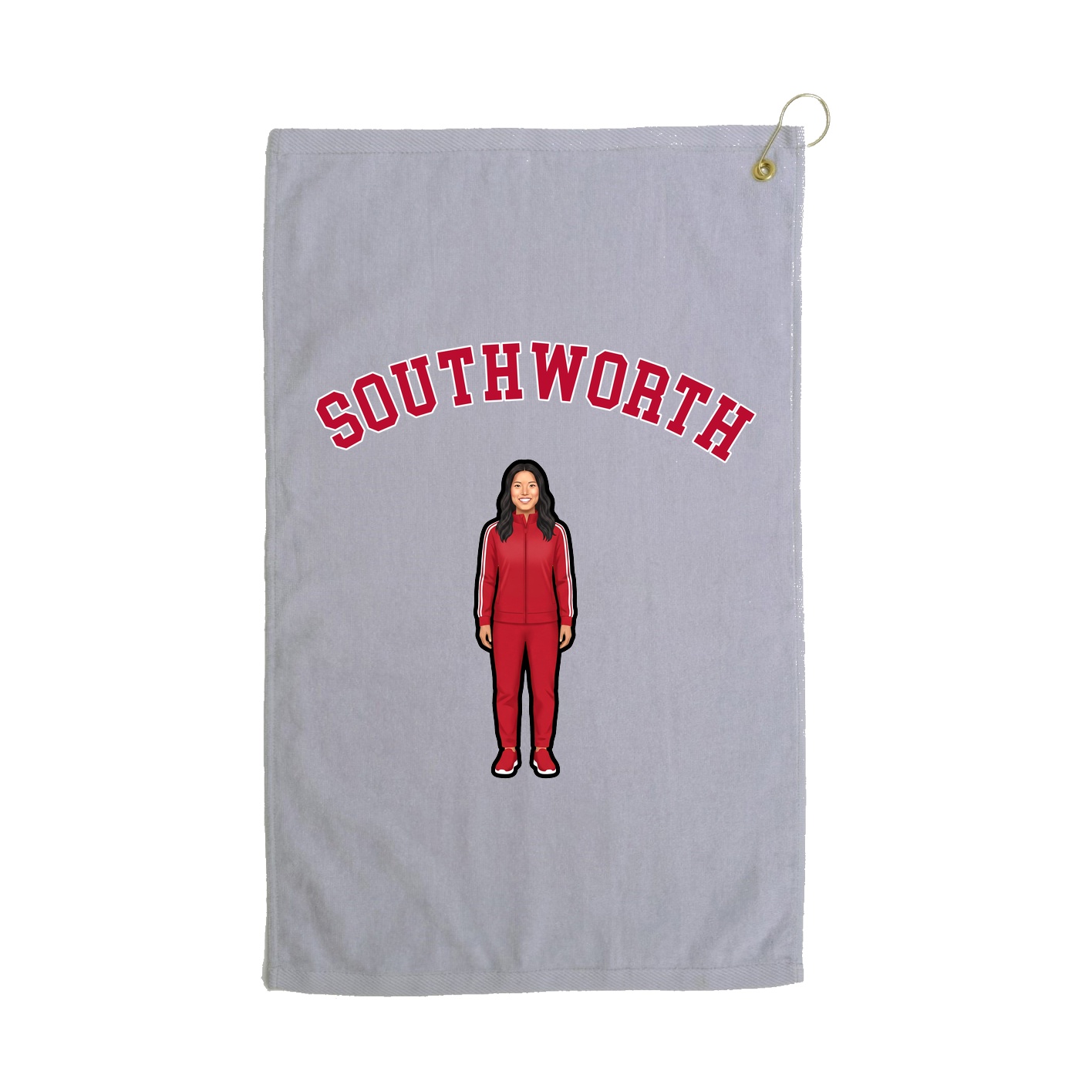 Golf Towel — Shirsey Arch in Grey