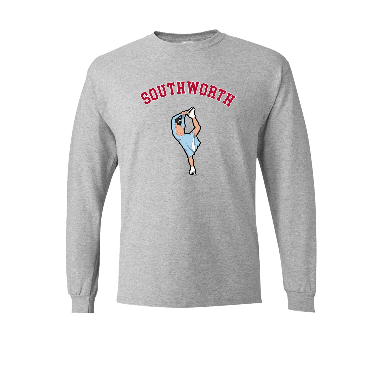 Long Sleeve Tee — Shirsey Arch in Grey
