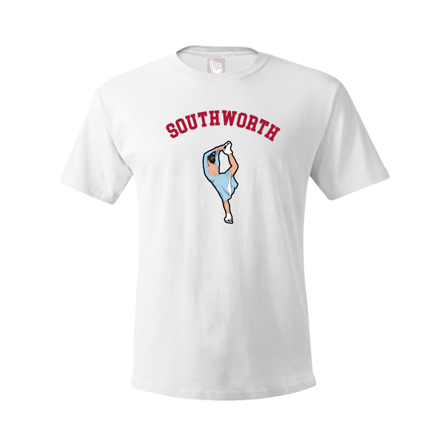 Youth Tee — Shirsey Arch in White
