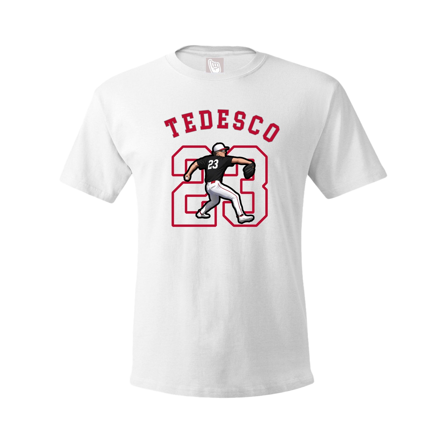 Youth Tee — Shirsey Arch in White