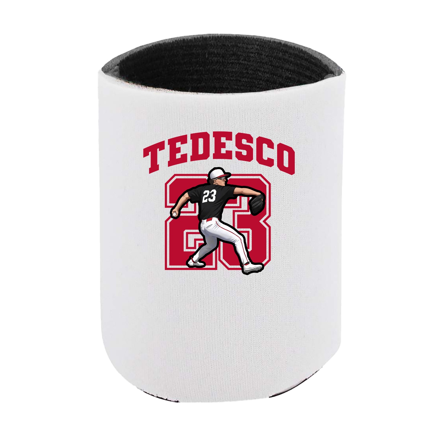 Can Holder — Number in White