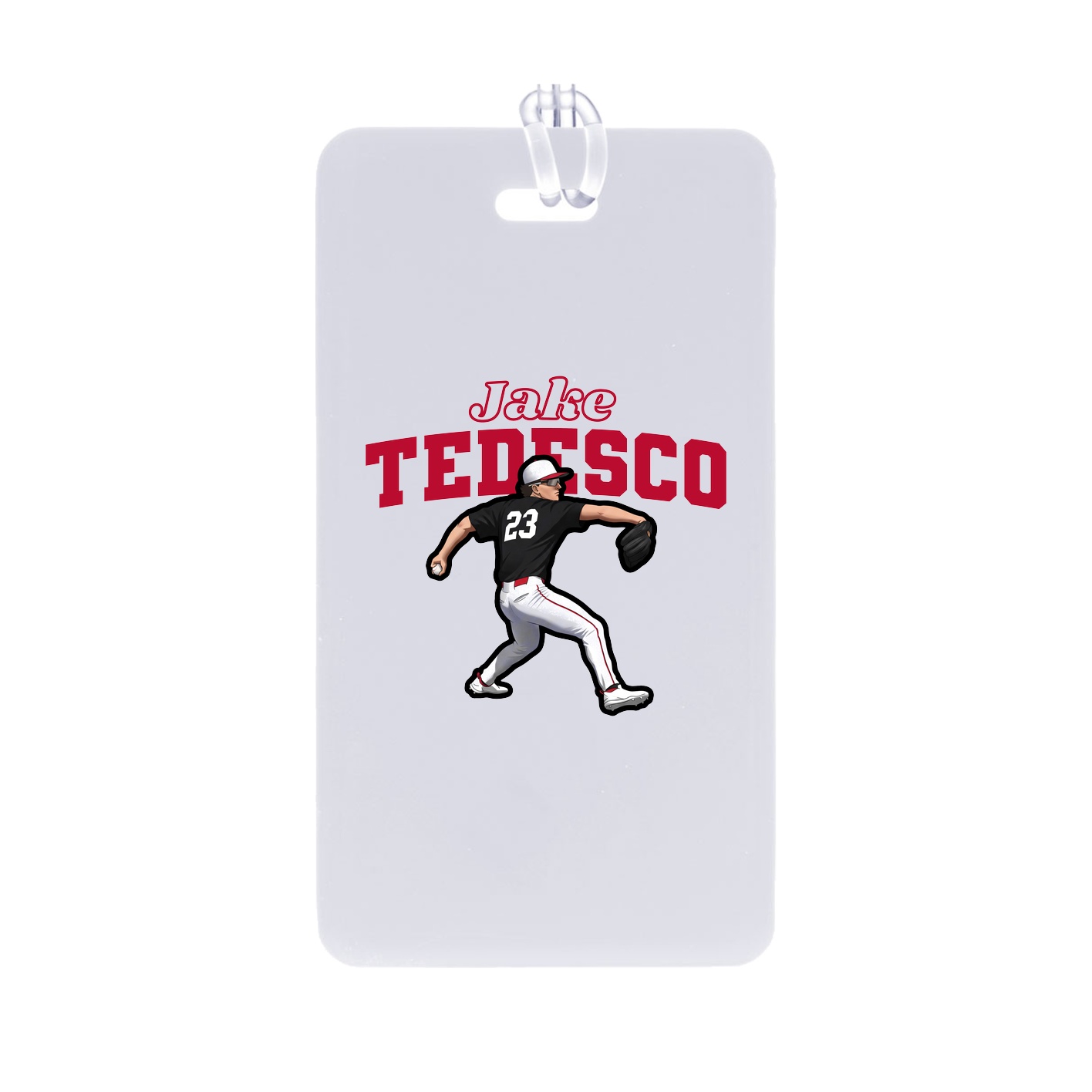 Bag Tag — Name Arch in Classic
