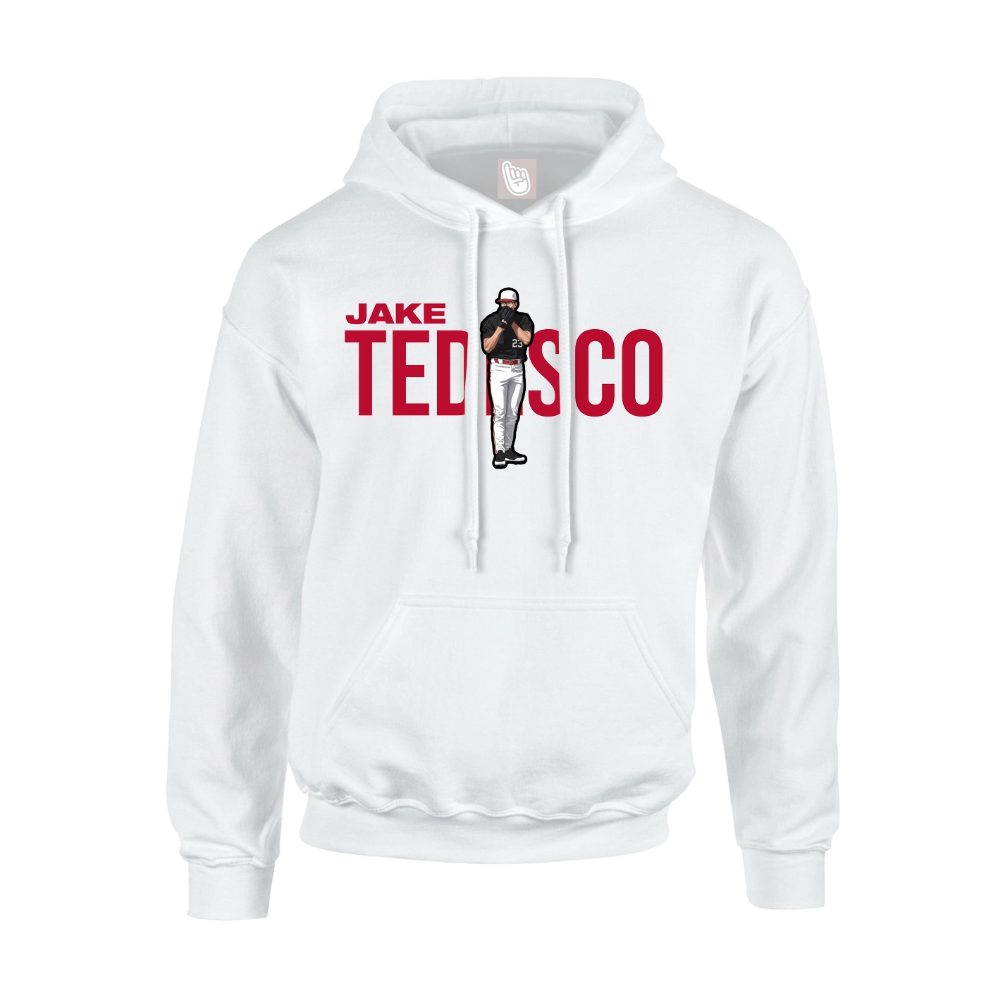 Hoodie — Player Name in White