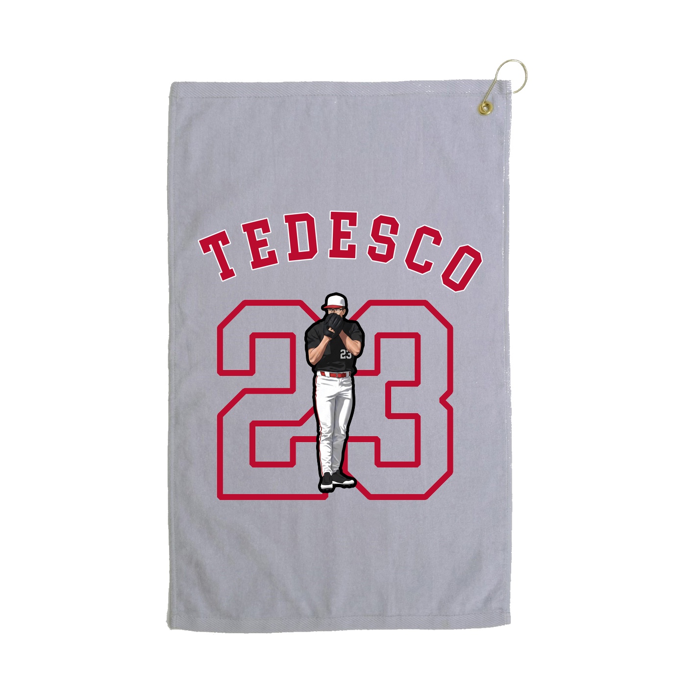 Golf Towel — Shirsey Arch in Grey