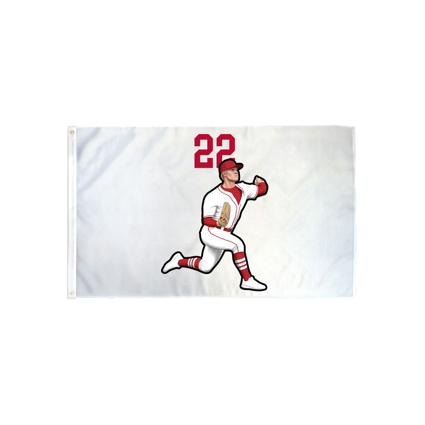 3x5 Flag — Number Top in Classic