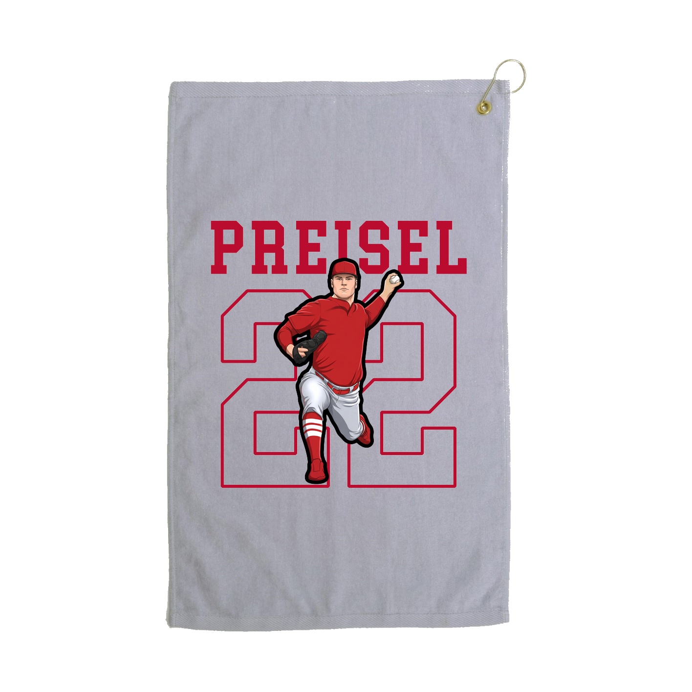 Golf Towel — Shirsey in Grey