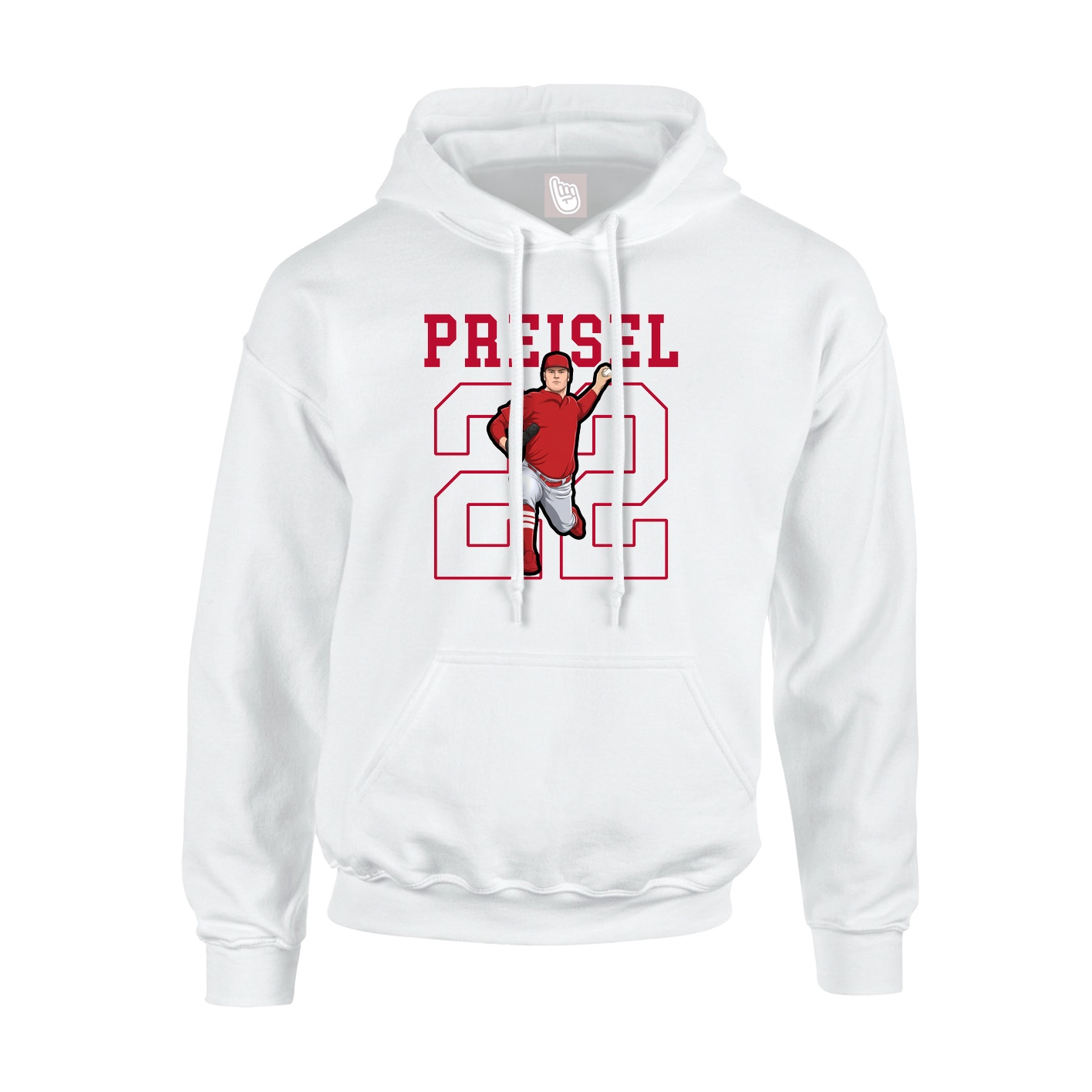 Youth Hoodie — Shirsey in White