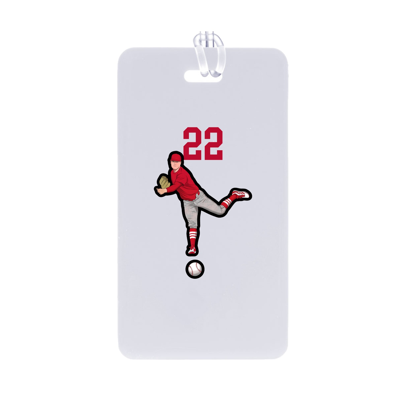 Bag Tag — Number Top in Classic