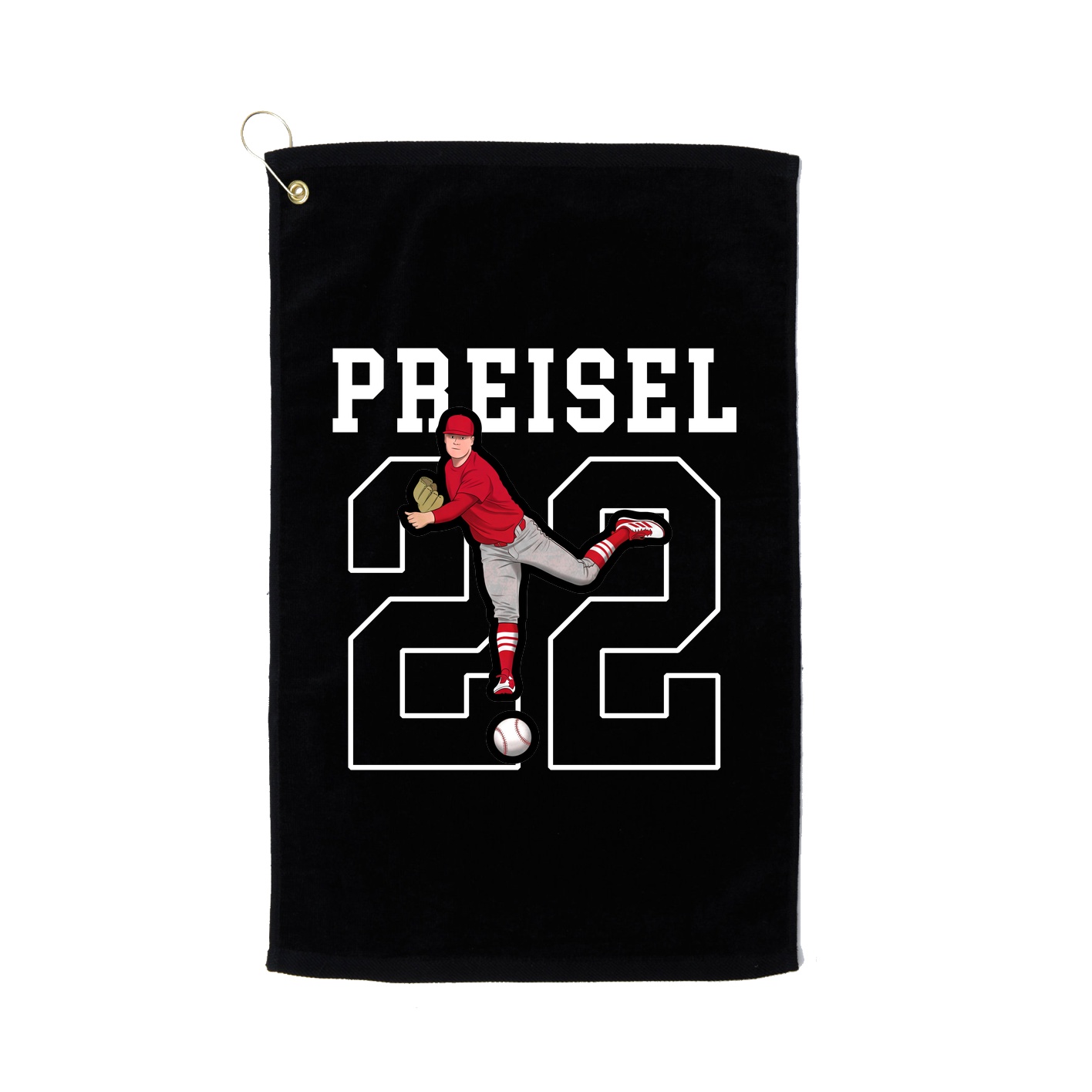 Golf Towel — Shirsey in Black