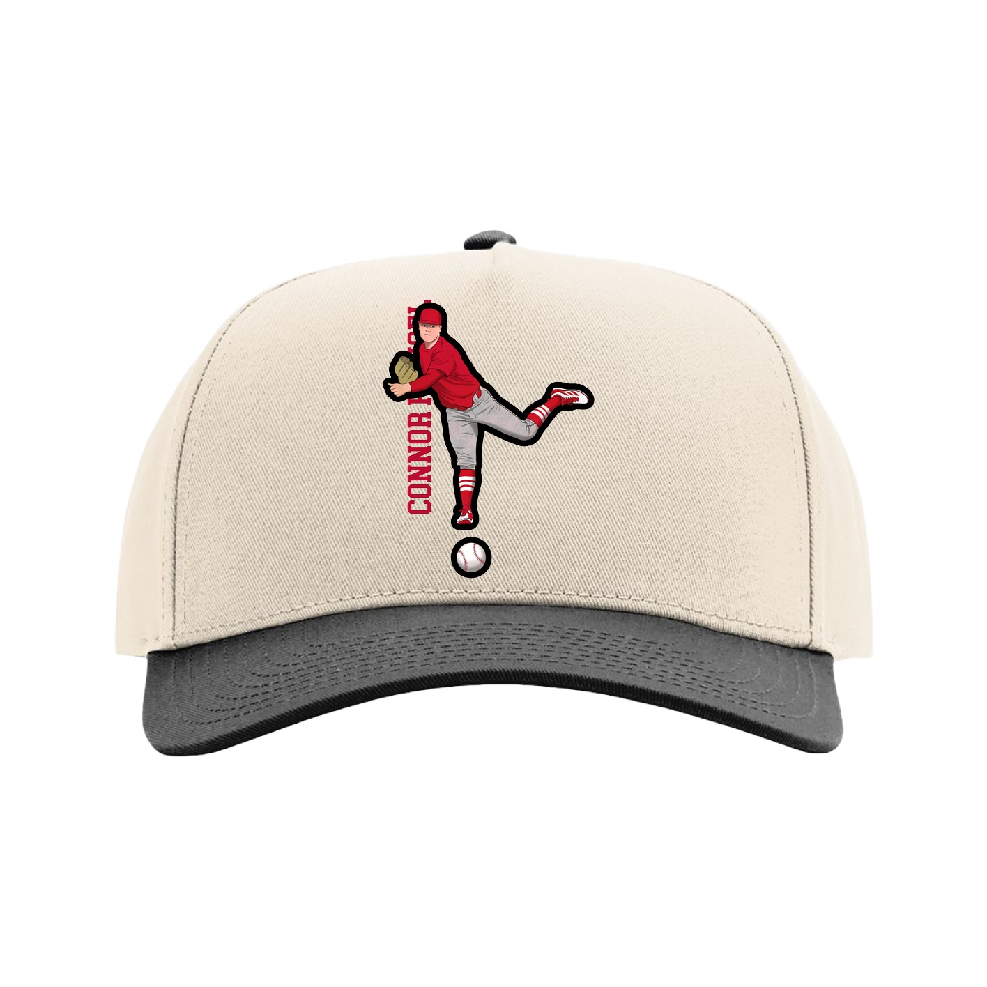 Full Fabric Five-Panel Champ Cap