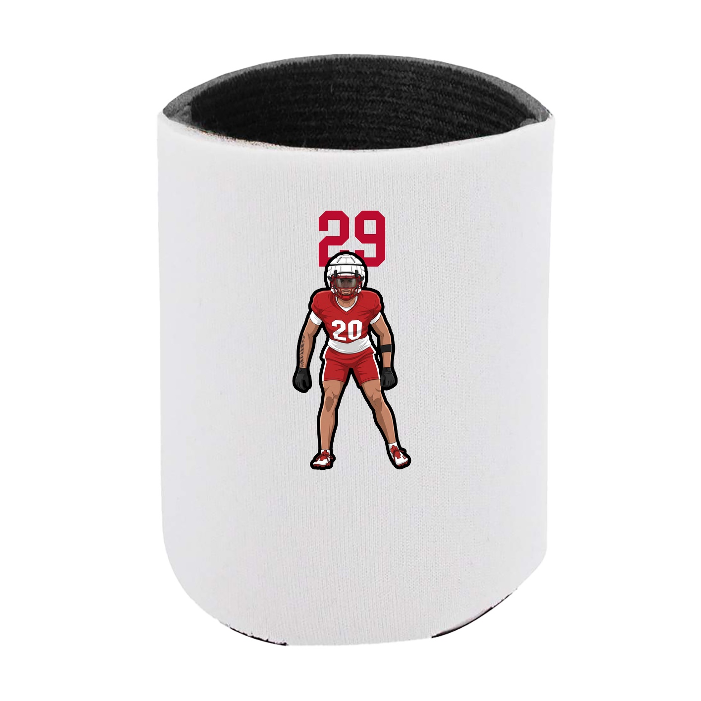 Can Holder — Number Top in White