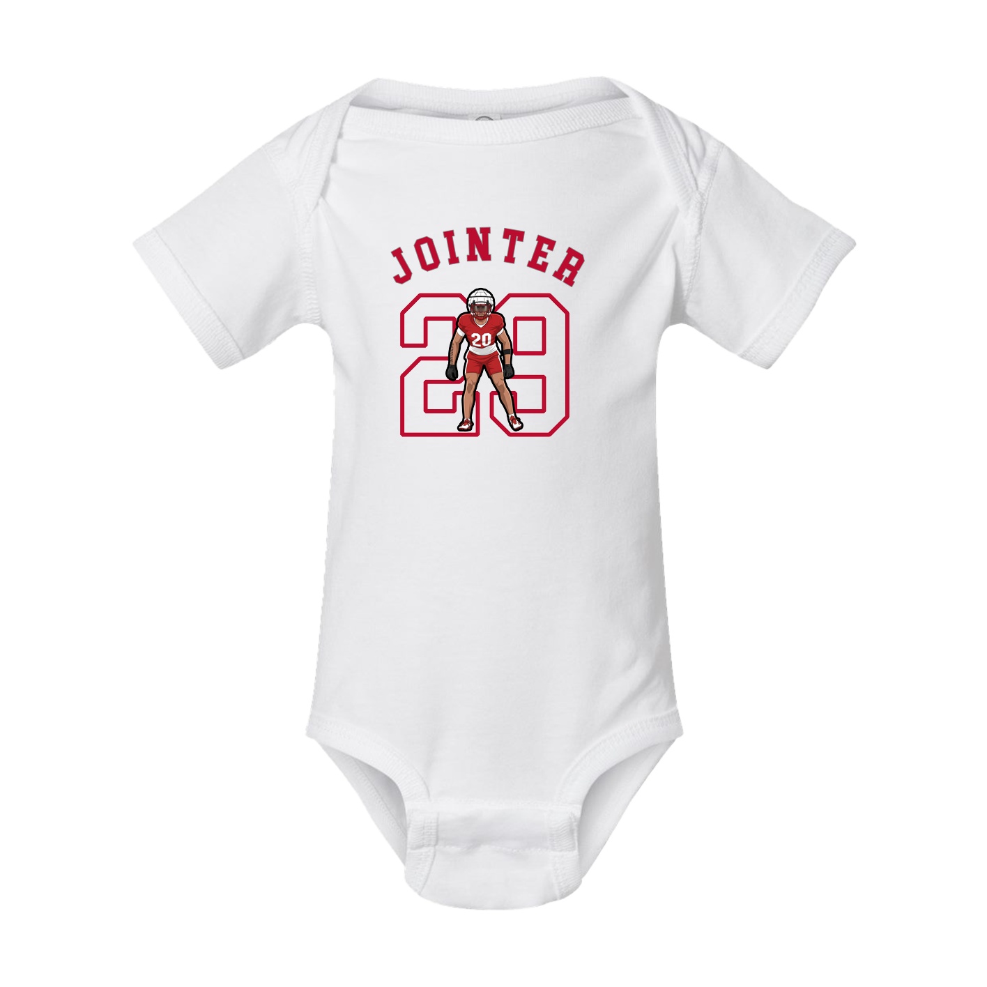 Baby Onesie — Shirsey Arch in White