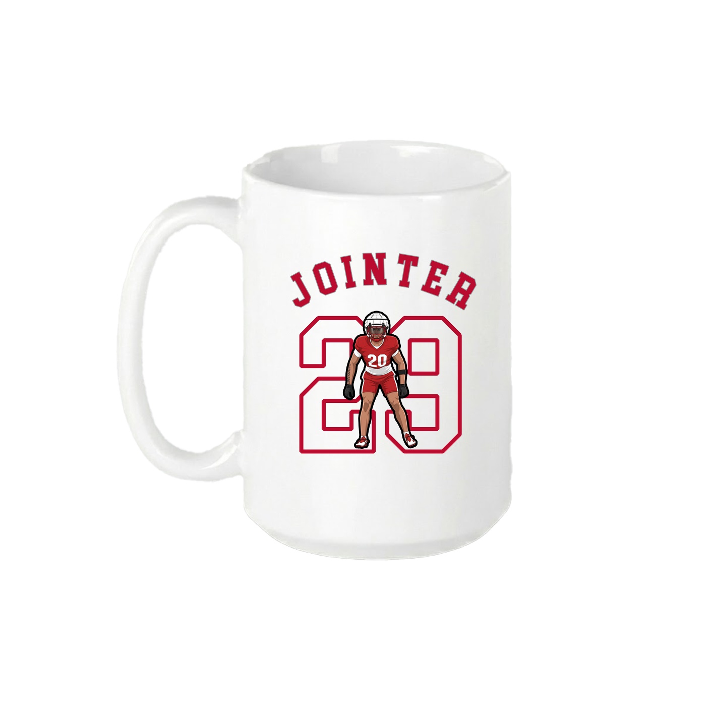 15oz Coffee Mug — Shirsey Arch in White