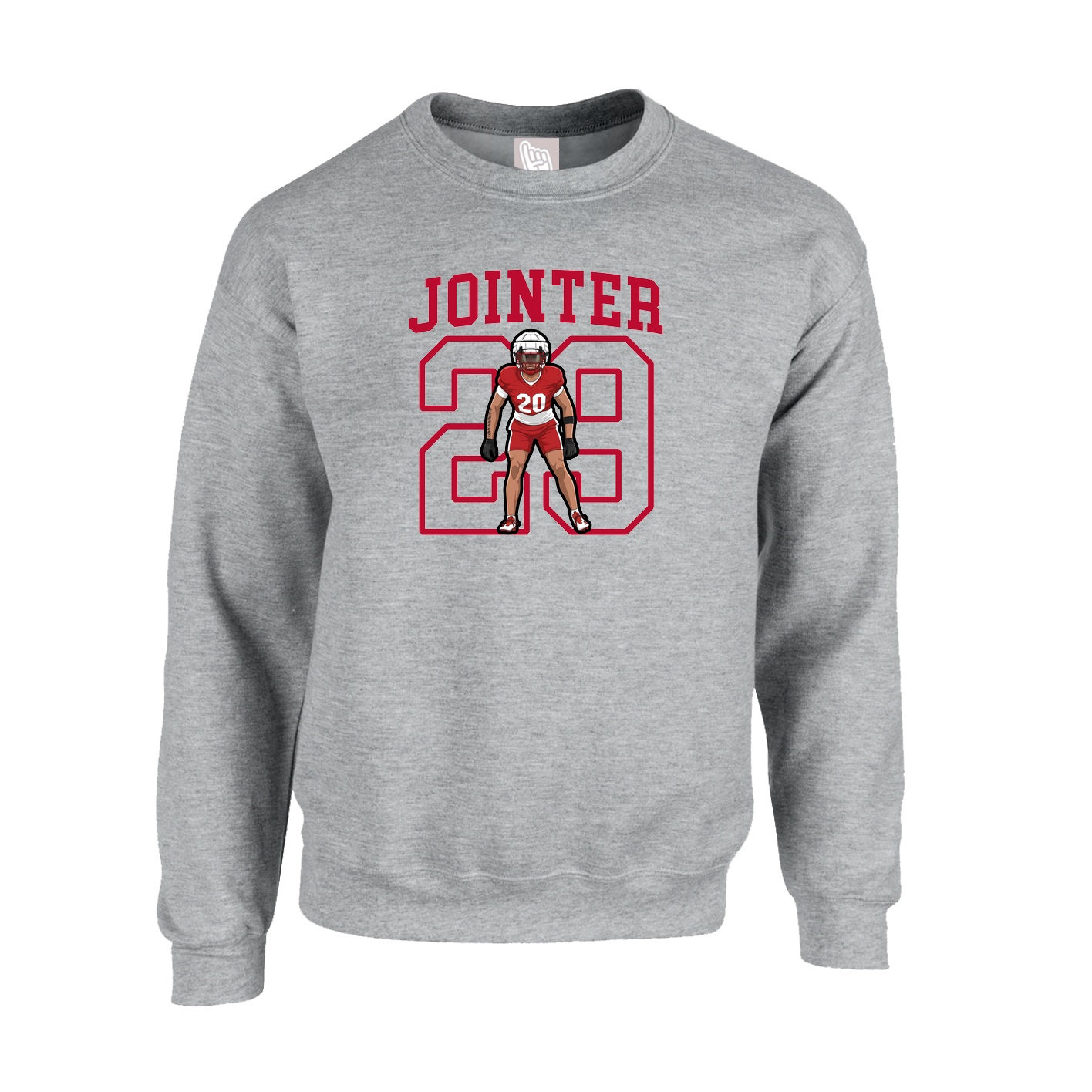 Fleece Crew — Shirsey in Grey