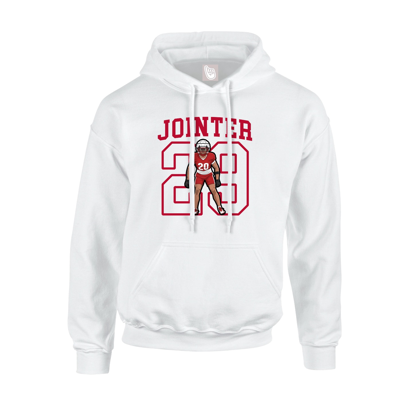 Youth Hoodie — Shirsey in White