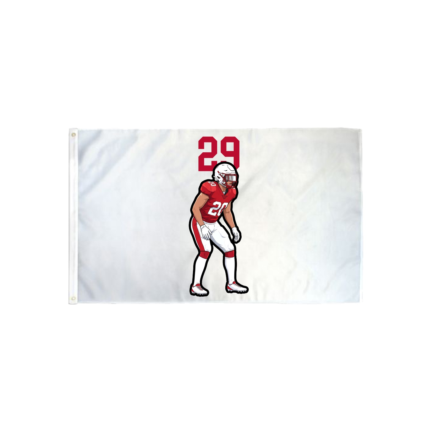 3x5 Flag — Number Top in Classic