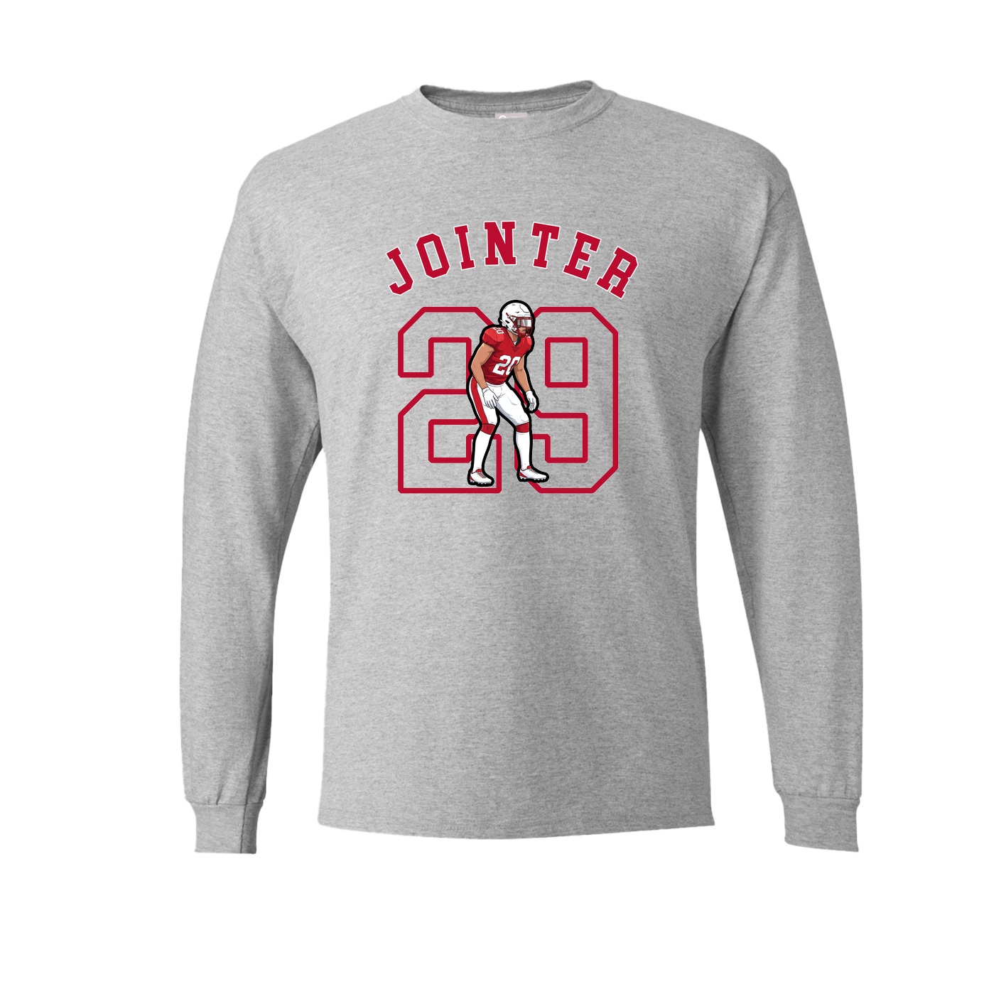 Long Sleeve Tee — Shirsey Arch in Grey