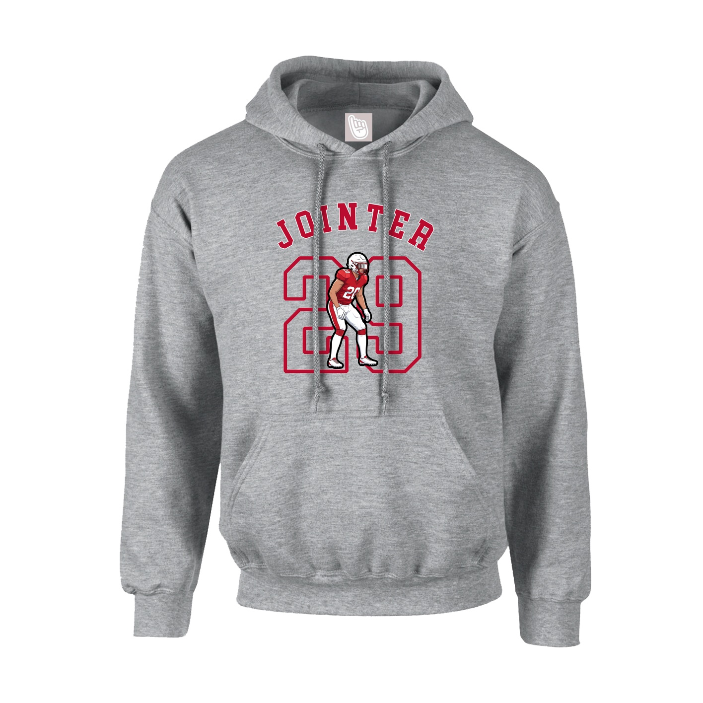 Youth Hoodie — Shirsey Arch in Grey