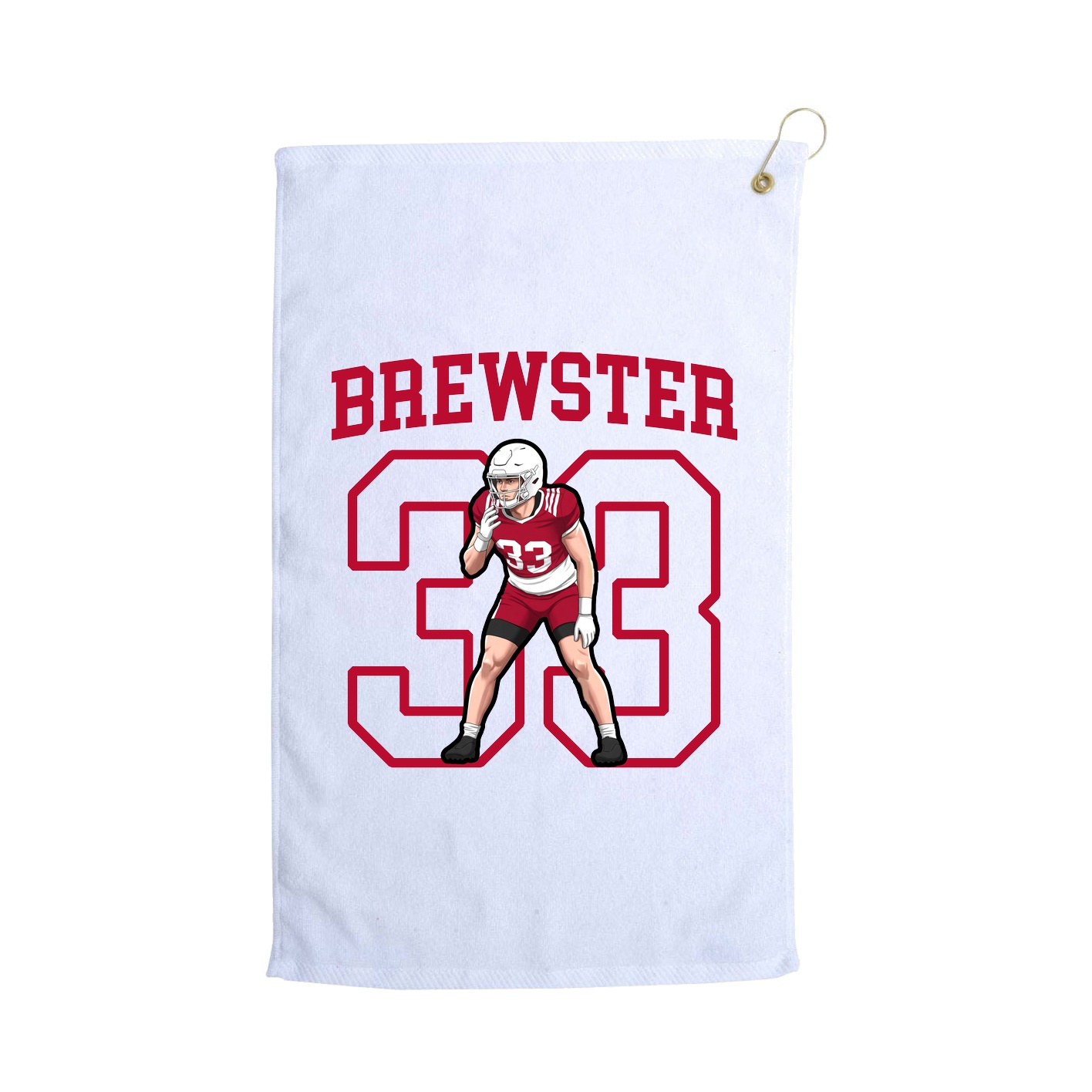 Golf Towel — Shirsey in White