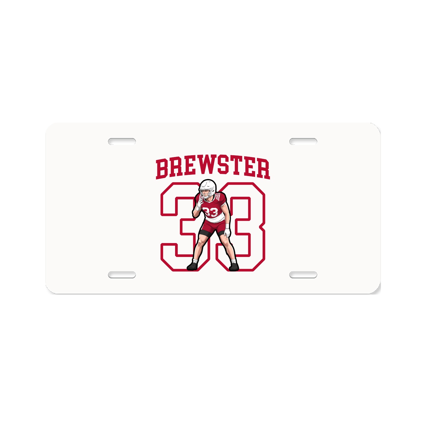 Aluminum License Plate