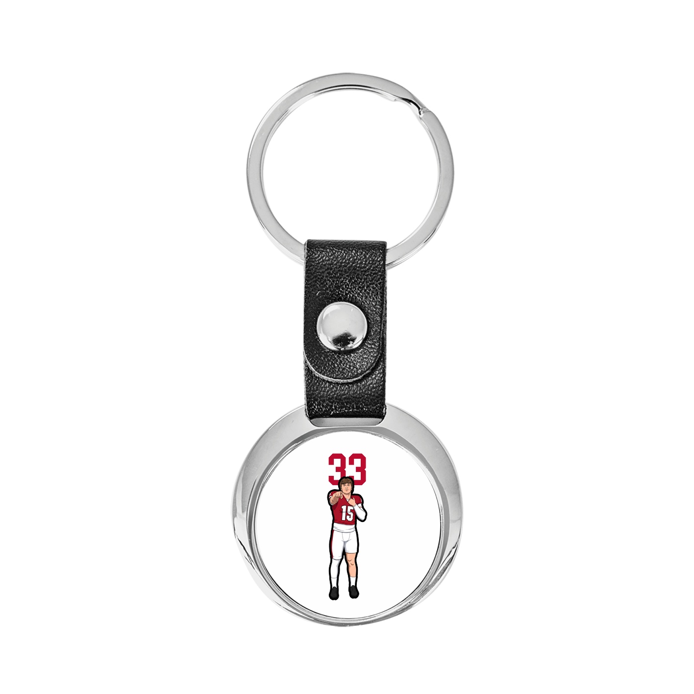 Key Chain — Number Top in Classic
