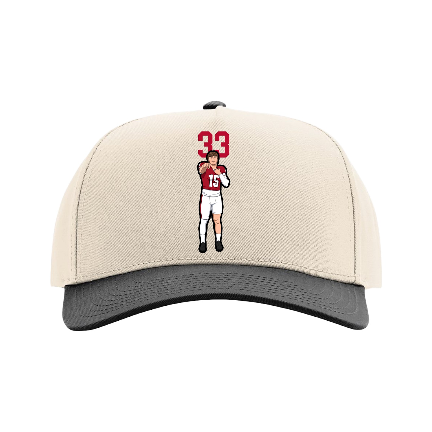 Full Fabric Five-Panel Champ Cap