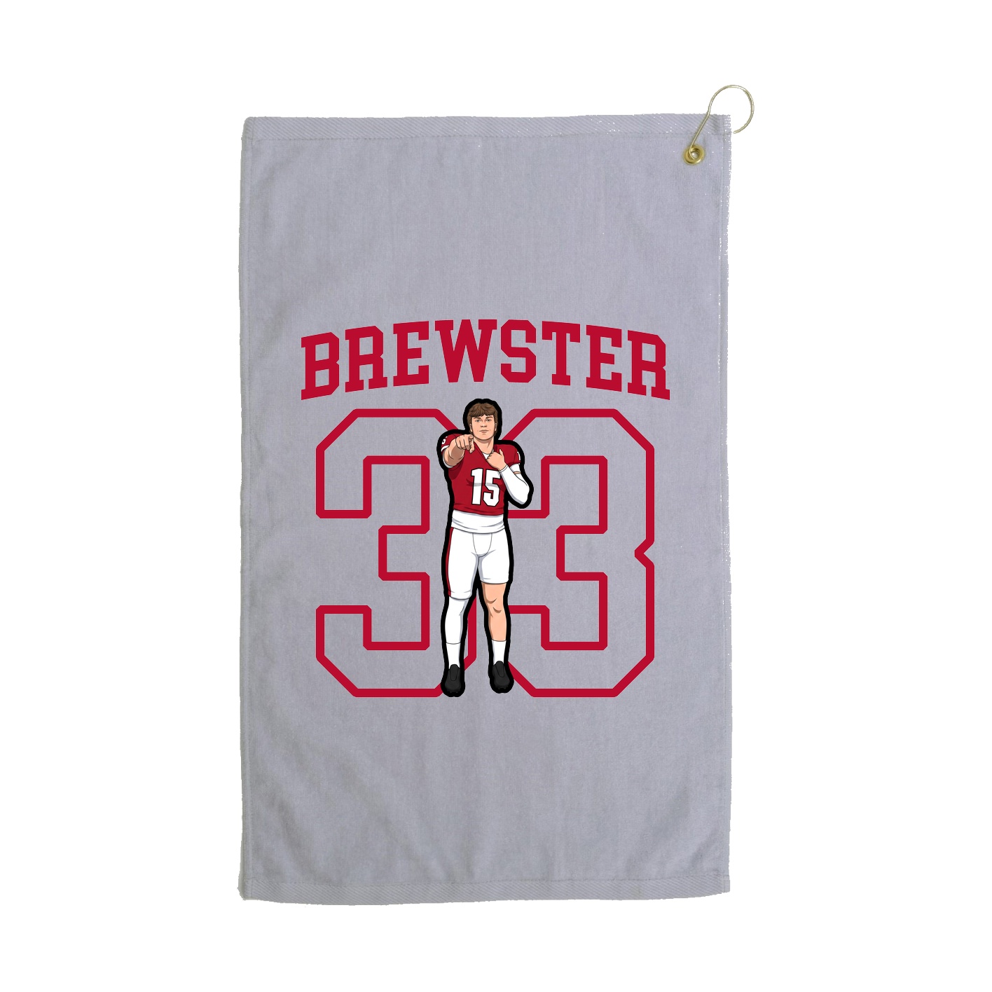 Golf Towel — Shirsey in Grey