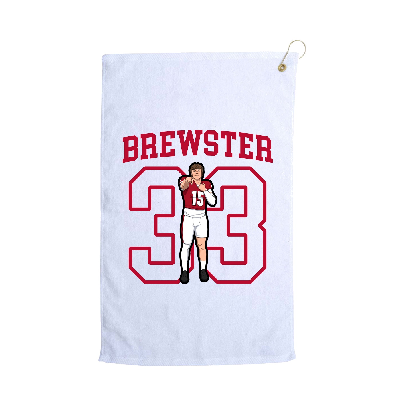 Golf Towel — Shirsey in White