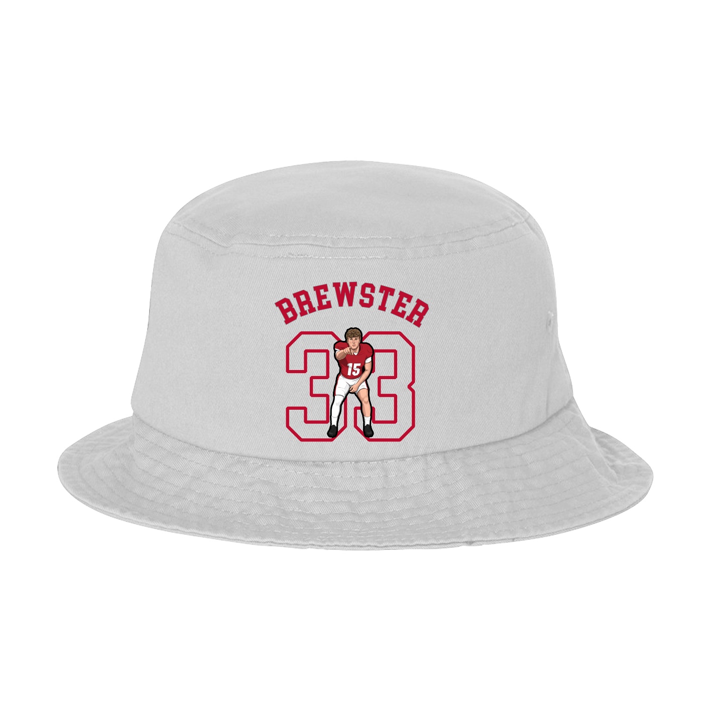 Bucket Cap — Shirsey Arch in White