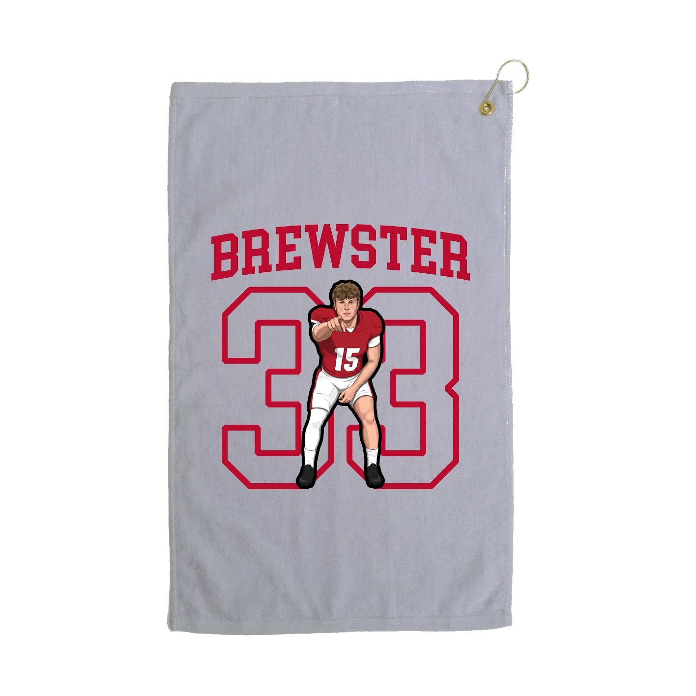 Golf Towel — Shirsey in Grey