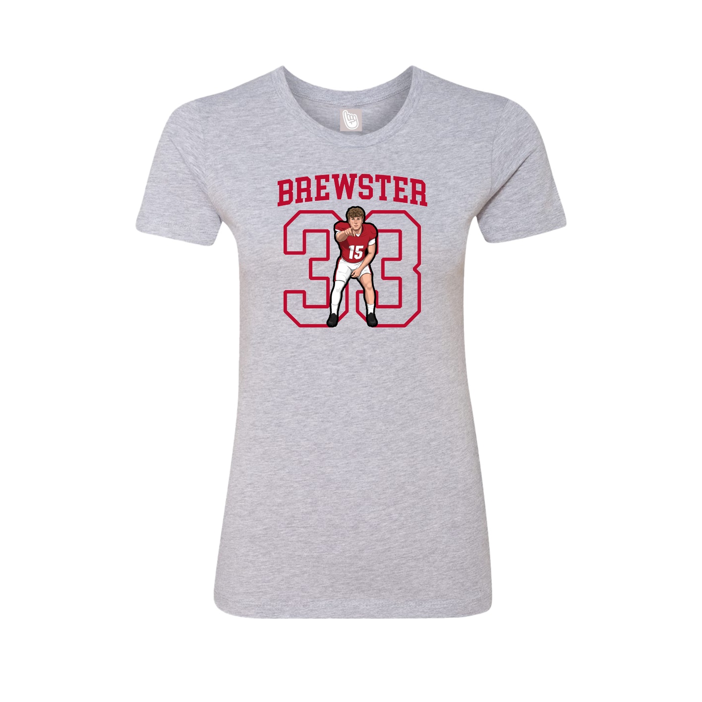 Womens Tee — Shirsey in Grey