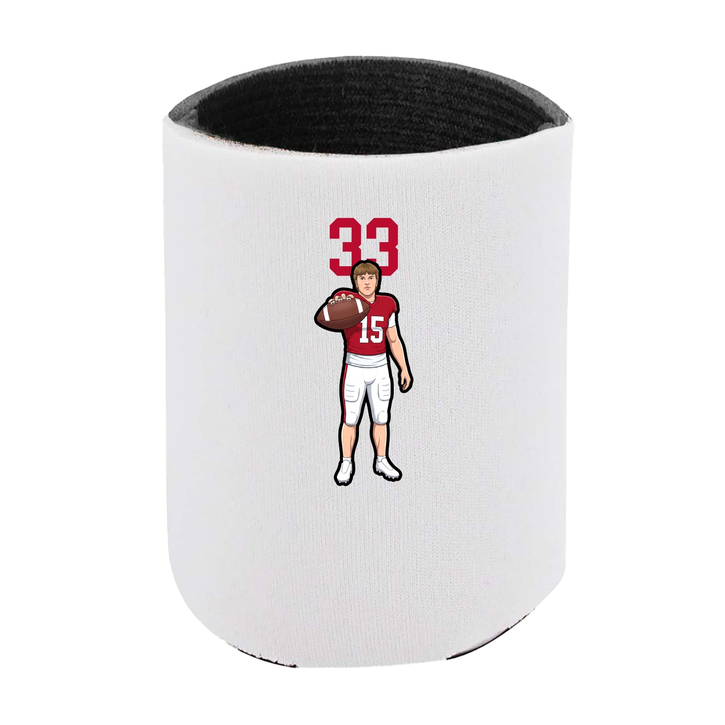 Can Holder — Number Top in White