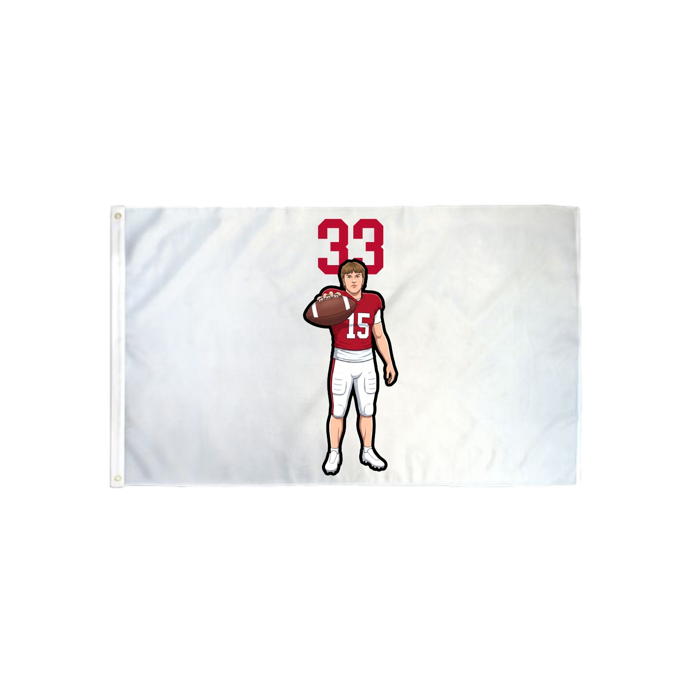 3x5 Flag — Number Top in Classic
