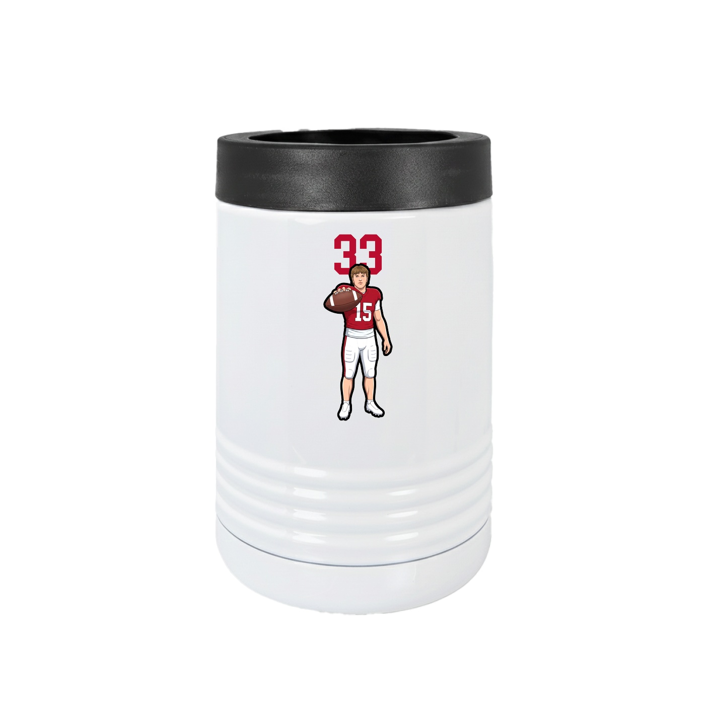 Beverage Holder — Number Top in White