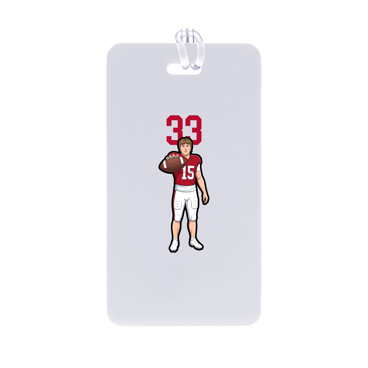 Bag Tag — Number Top in Classic