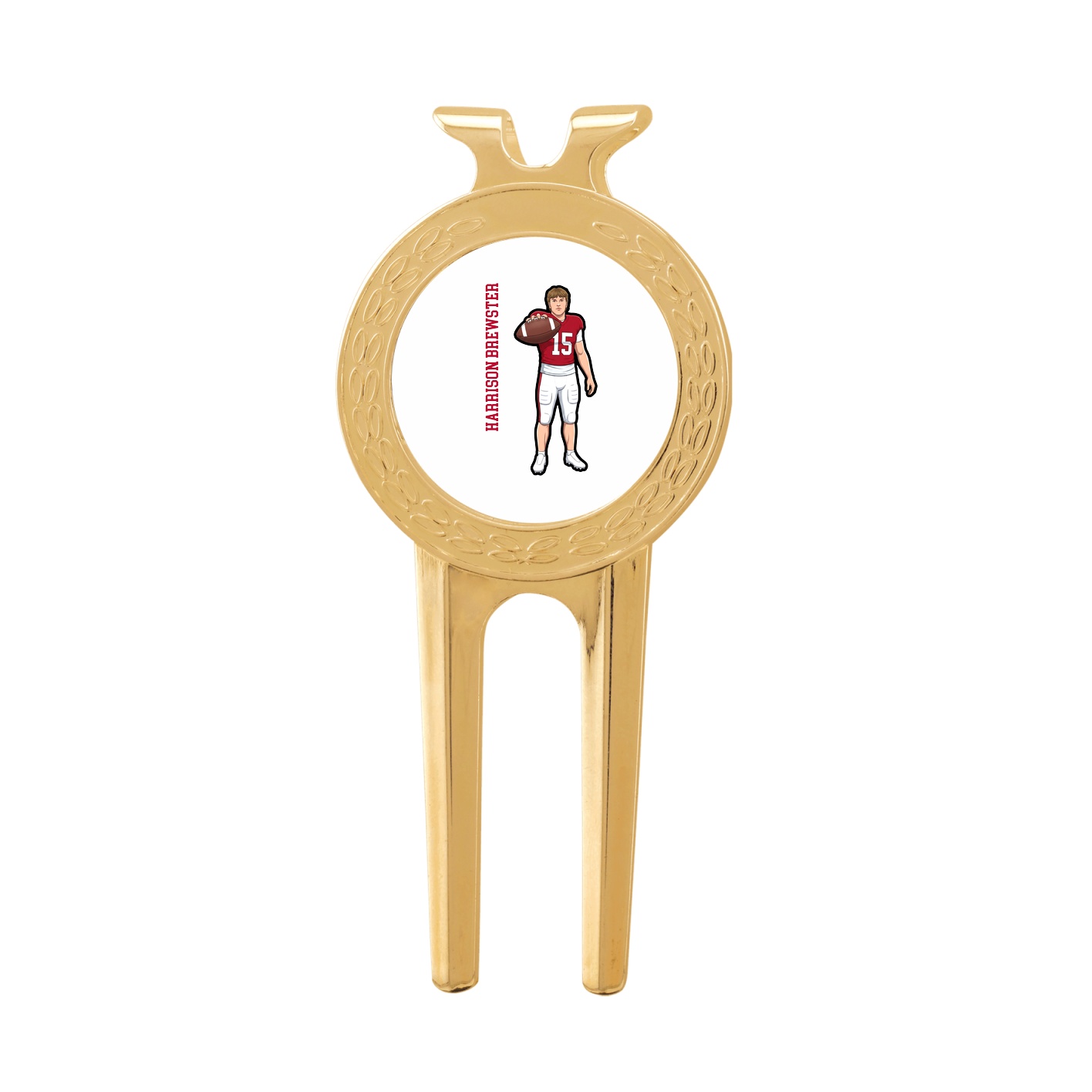 Divot Tool with Ball Marker — Name Vertical in Classic