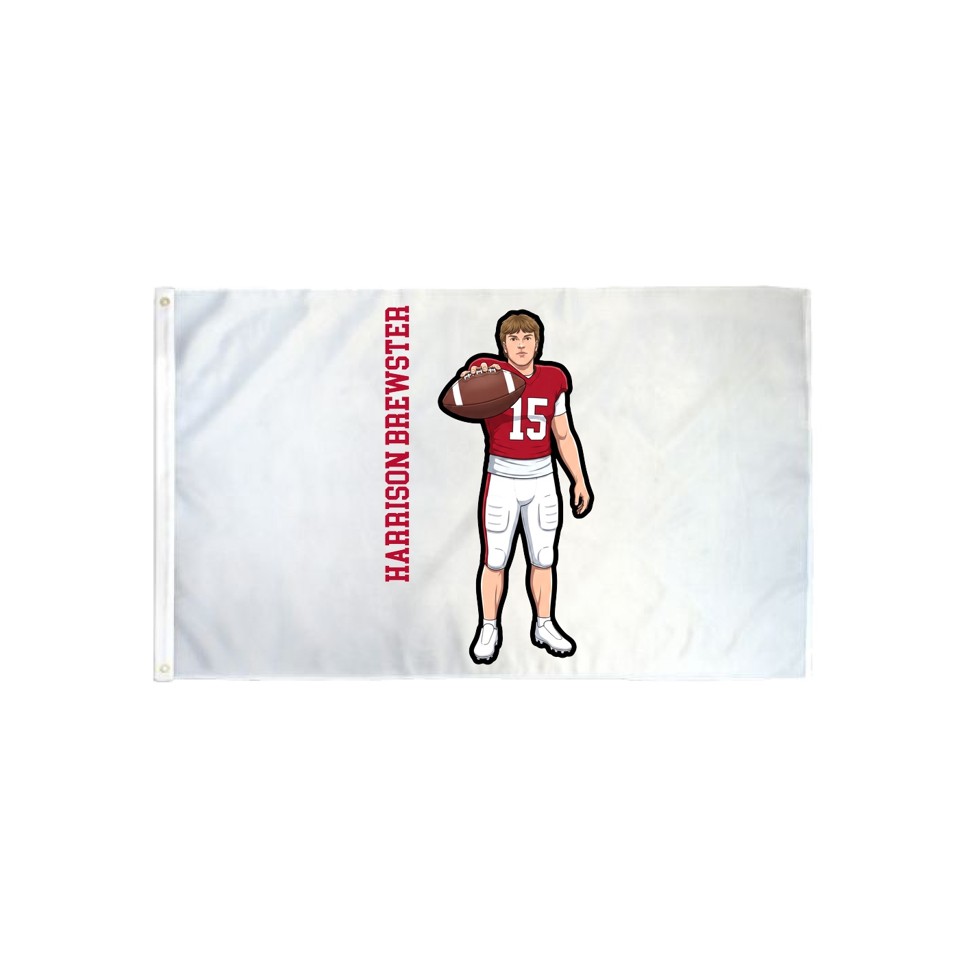 3x5 Flag — Name Vertical in Classic